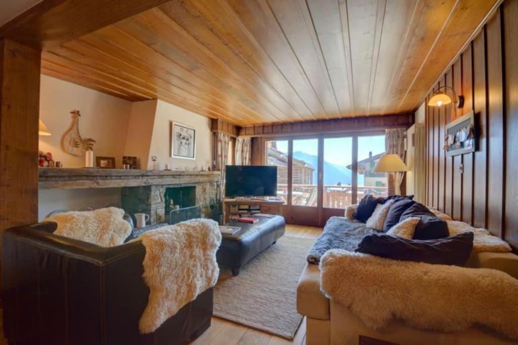 Ski-In, Chalet-Style Appt Central Verbier - 1 Min Walk To Lift Extérieur photo